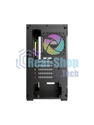 Компьютерный корпус Ocypus Gaммa C52 BK ARGB mATX/win/black/3 ARGB fans/no PSU/Tempered Glass