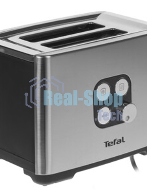 Тостер Tefal TT420D30 серебристый, 900 Вт, 2 слота