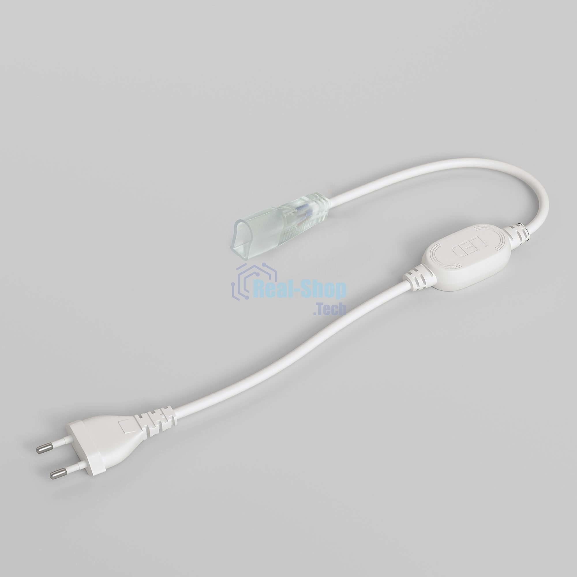 SSH-1 / Сетевой шнур для ленты Сетевой шнур для неона 220V 2835 одностороннего, арт. A040604