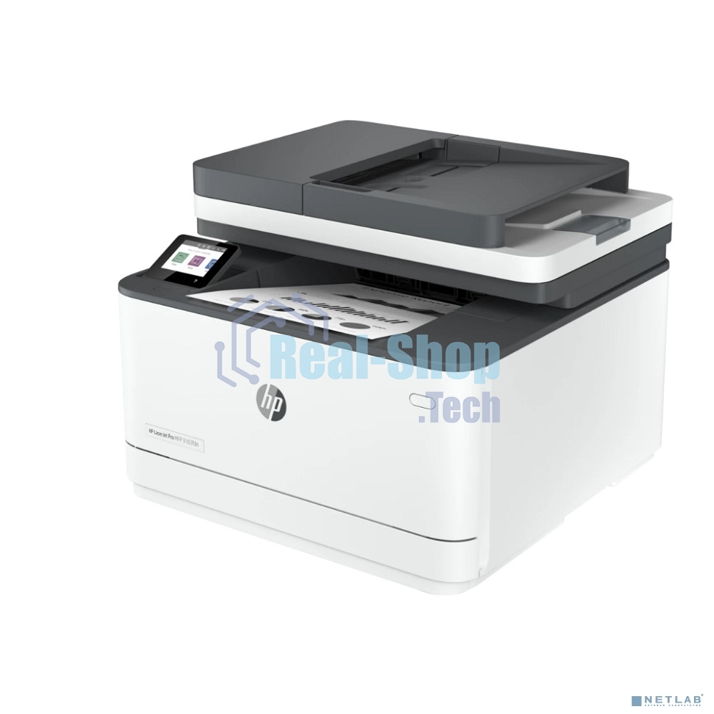 МФУ лазерное HP LaserJet Pro 3103fdn (3G631A), A4, ч/б, печ. 33 стр/мин., скан. до 19 стр/мин. (ч/б) 8 стр/мин. цвет, 1200x1200 dpi, USB, Ethernet