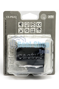 Картридж струйный Cactus CS-PG37 черный (9 мл) для Canon Pixma iP1800/iP1900/iP2500/iP2600/MP140/MP190/MP210/MP220/MP470/MX300/MX310a