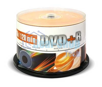 Диск DVD+R Mirex 4.7 Gb, 16x, Cake Box (50), (50/300)