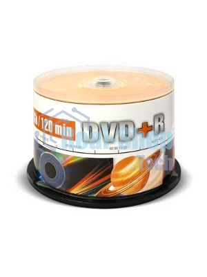 Диск DVD+R Mirex 4.7 Gb, 16x, Cake Box (50), (50/300)