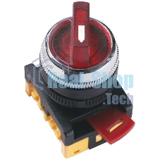 Переключатель ANC-22-2 на 2 фикс. полож. кр. 1з+1р ИЭК BSW10-ANC-2-K04