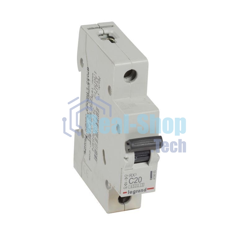 Выключатель автоматический 4,5ka 20а 1п C RX3 Авт.выключатель 4,5кА 20А 1П C Rx3