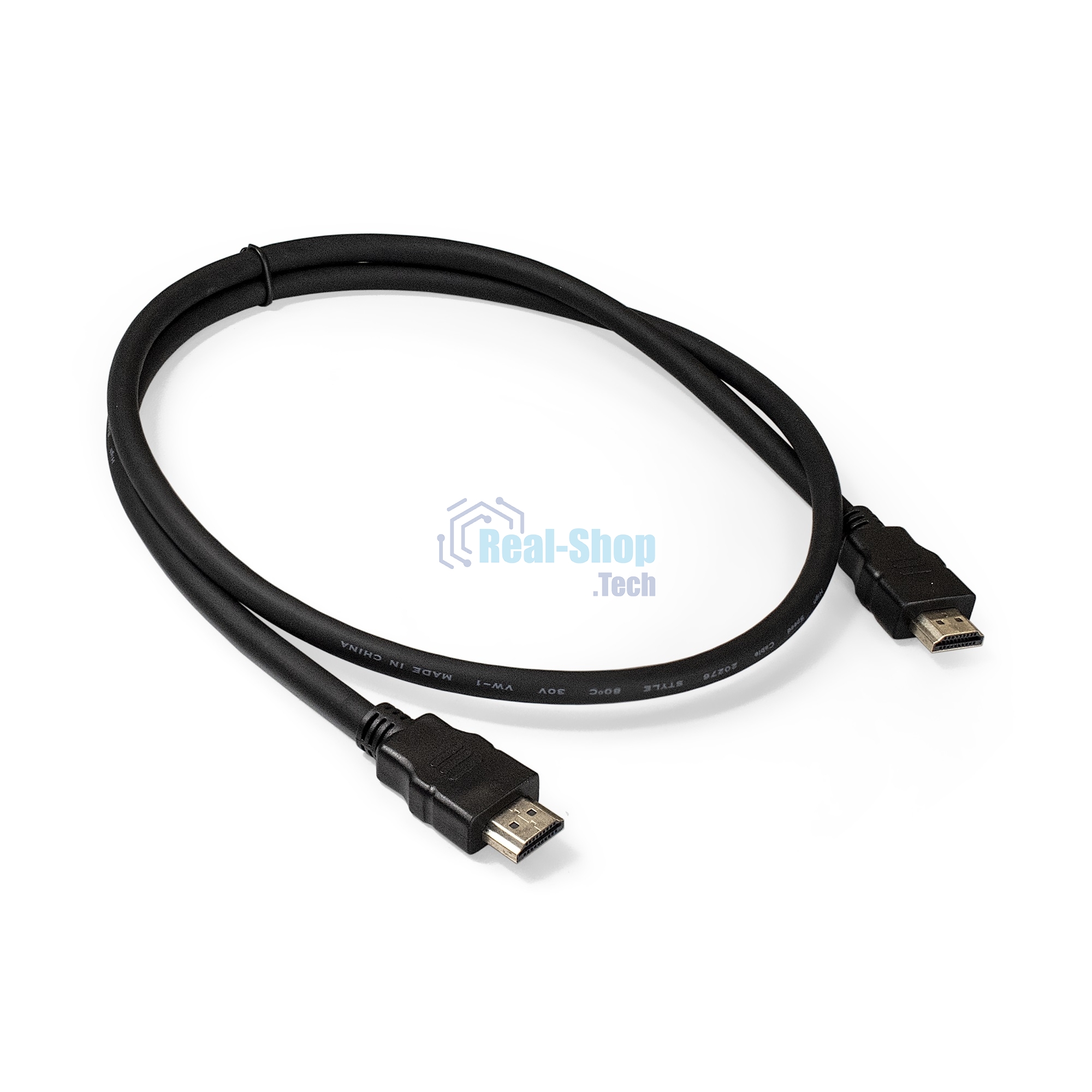 Кабель HDMI Exegate EX287729RUS EX-CC-HDMI2-1.0 (19M/19M, v2.0, 1м, 4K UHD, Ethernet, позолоченные контакты)
