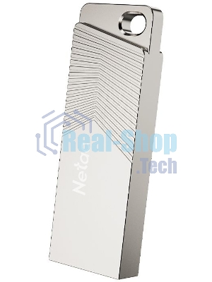 Флешка USB Netac UM1 (NT03UM1N-016G-32PN), 16Gb, USB 3.2, R/W 150/45, серебристый