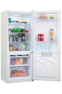 Холодильник Nordfrost NRB 121 W белый двухкамерный 170/70л морозилка снизу, капельная система