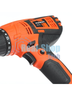 Дрель-шуруповерт Patriot FS301, 330 Вт, 25 Нм, щеточный