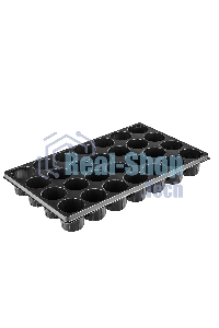 Кассета Россия для рассады, 52x31 см, высота 6 см, 28 ячеек, полистирол 64312