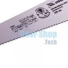 Ножовка по дереву Matrix, 500 мм, 7-8 TPI, зуб - 3D, каленый зуб, двухкомпонентная рукоятка