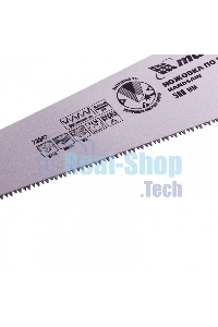 Ножовка по дереву Matrix, 500 мм, 7-8 TPI, зуб - 3D, каленый зуб, двухкомпонентная рукоятка