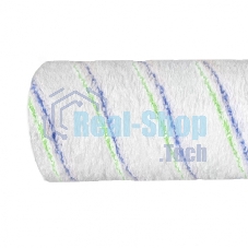 Валик Сибртех Водные краски, 180 мм, ворс 12мм, D - 48 мм, D ручки - 6 мм, полиэстер