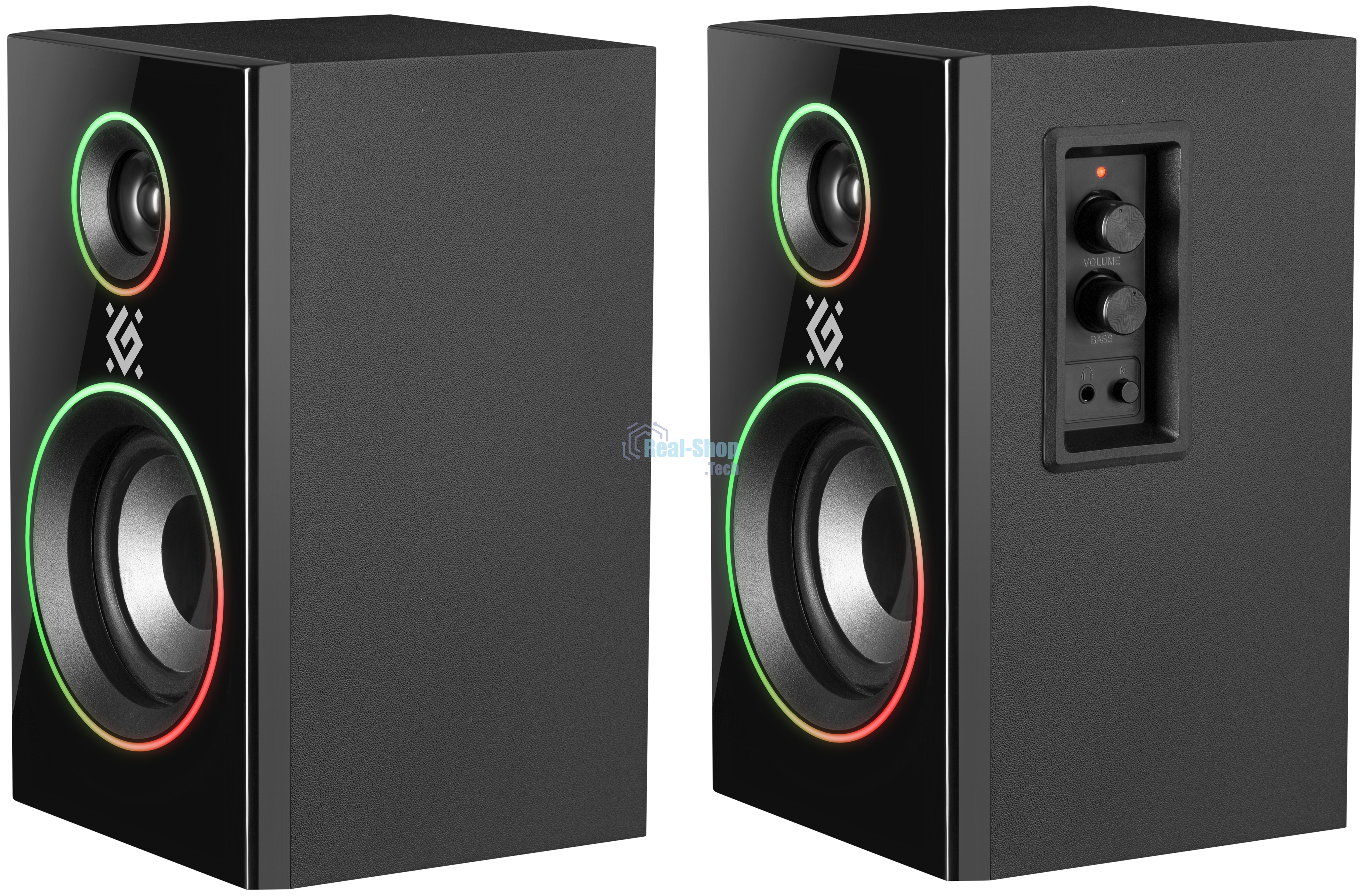 Акустическая система Defender SOLAR 20 черный 2.0