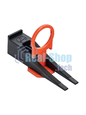 Комплект зажим и клин для системы выравнивания плитки СВП Сибртех Кольцо, 40/40 шт. в пакете