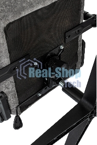 Кресло игровое Zombie Ghost Fabric серый Light-19 крестов. пластик