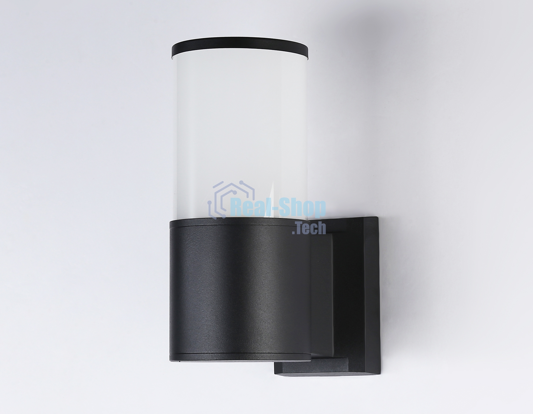 Светильник Ambrella light ST2451 BK/FR черный/белый матовый IP54 E27 max 40W 210*90*155