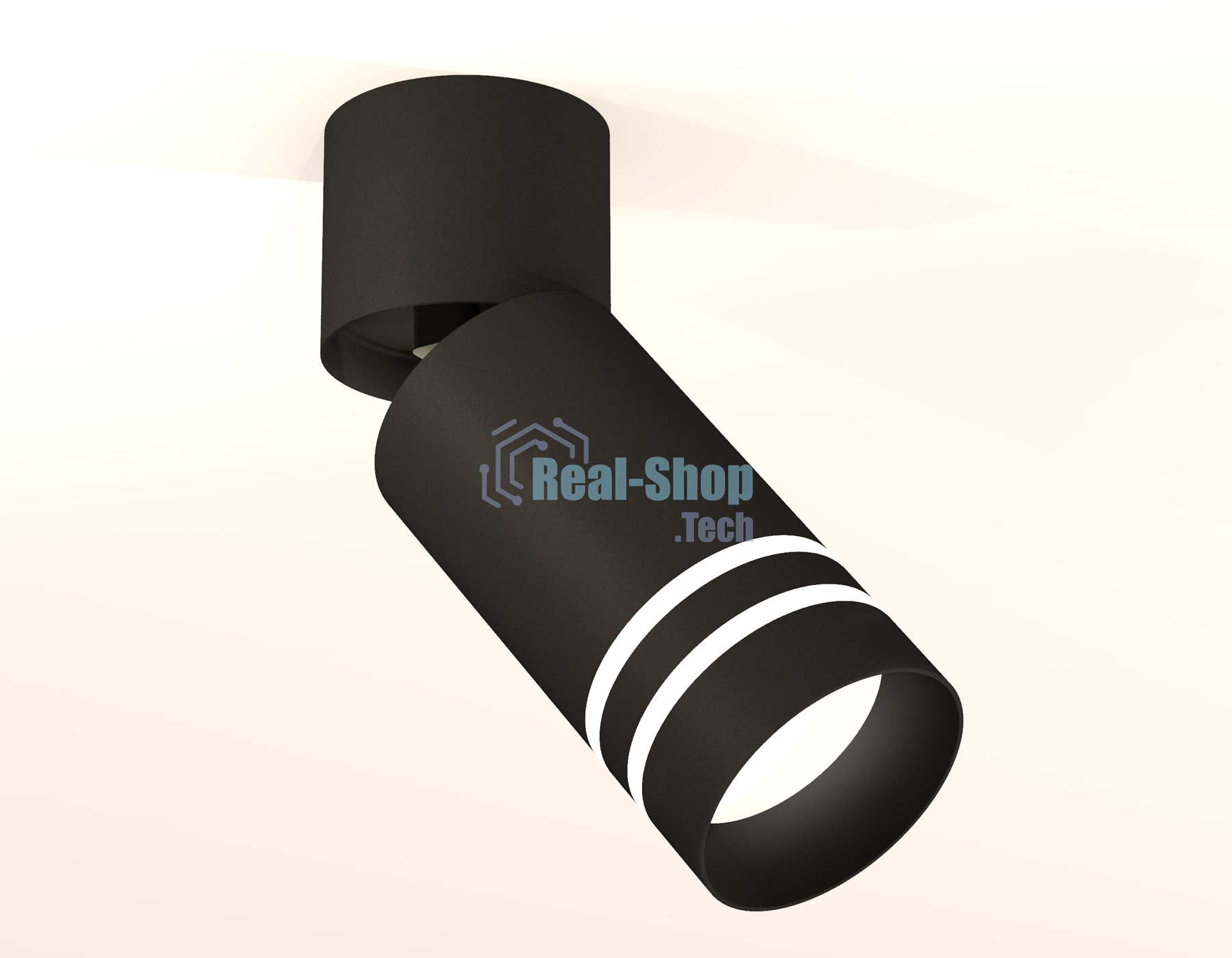 Светильник Ambrella Light XM6313086 SBK/BK/FR черный песок/черный/белый матовый MR16 GU5.3 (A2221, C6313, N6236)