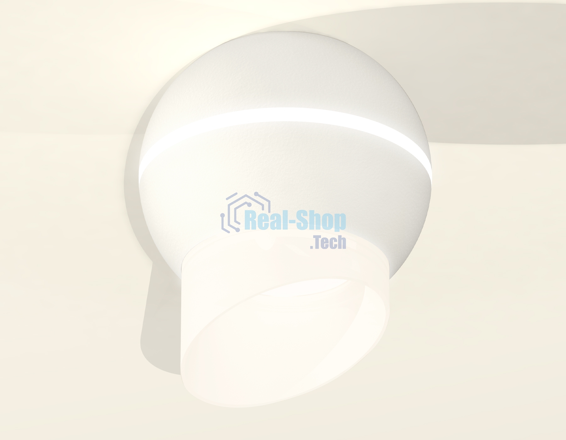 Светильник Ambrella Light XS1101043 SWH/FR белый песок/белый матовый MR16 GU5.3 LED 3W 4200K (C1101, N7175)