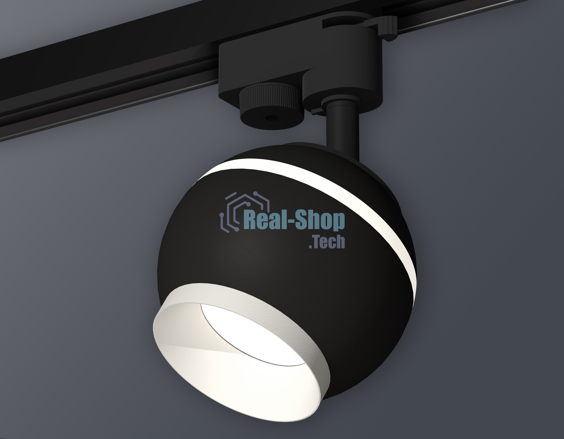 Светильник Ambrella light XT1102001 SBK/SWH черный песок/белый песок GU5.3 LED 3W 4200K (A2521, C1102, N7030)