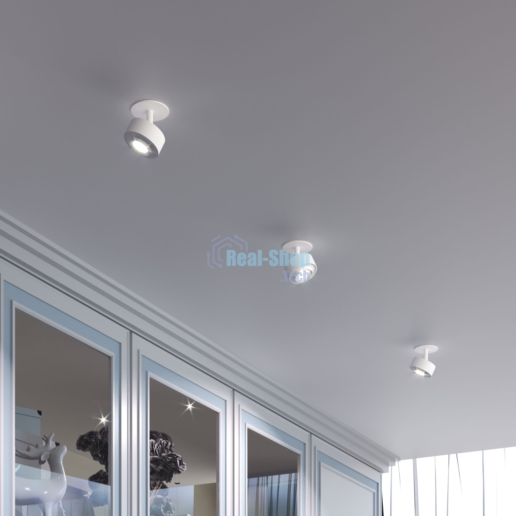 25089/LED 6W 4000K белый / Потолочный светодиодный светильник