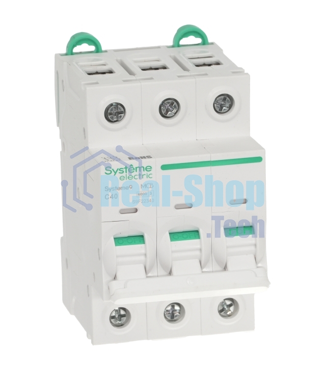 Автоматический выключатель Systeme Electric S9F22340 Systeme9 C 40A 3P 6kA 400В