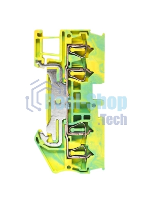 Колодка клеммная JXB-ST-2.5 земля самозажимная PROxima EKF plc-jxb-st-2.5-pen