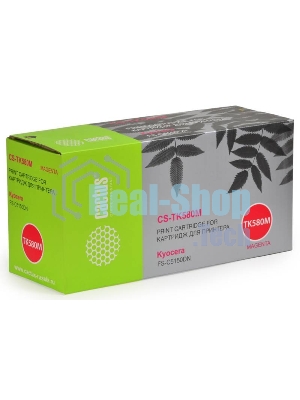 Картридж лазерный Cactus CS-TK580M пурпурный (2800 стр.) для Kyocera FS-C5150DN