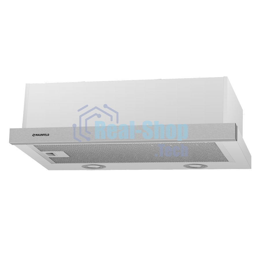 Вытяжка встраиваемая Maunfeld VS Light 50 нержавеющая сталь, 50 см, 520 куб. м/ч, 56 дБ
