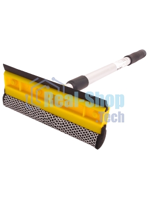 Стекломой Рыжий кот WS-06 (с телеск. алюм.ручкой), размер щетки:20см, длина:45-78см