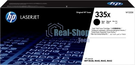 Картридж лазерный HP 335X черный для LaserJet MFP M438n/M442dn/M443nda 13 700 стр.