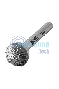 Борфреза по металлу Denzel твердосплавная, зенкер 90 град., тип-K, 16 мм