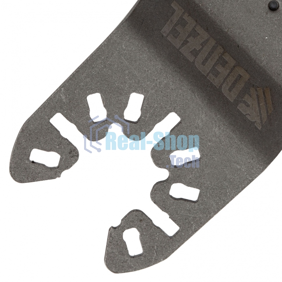 Насадка для МФИ Denzel режущая пазовая прямая, HCS, по дереву, ламинату, 34 х 2,5 мм, крупный зуб