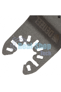 Насадка для МФИ Denzel режущая пазовая прямая, HCS, по дереву, ламинату, 34 х 2,5 мм, крупный зуб