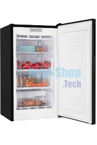 Морозилка Nordfrost DF 261 BAP, черный, 139л, 4 ящика