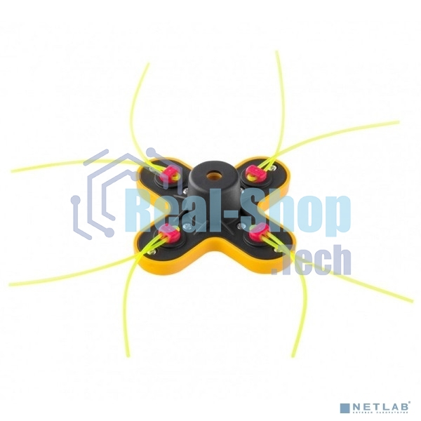 Головка триммерная универсальная гайка Denzel М10х1,25 левая 96362