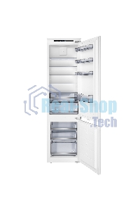 Встраиваемый холодильник Maunfeld MBF193SLFWGR Inverter белый двухкамерный 229/76 л морозилка снизу