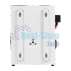 Стабилизатор напряжения настенный ExeGate Master Turbo XV-8000 (8000ВА, вход 80-265В, цветной дисплей, выход 220В±8%, КПД 98%, 5 уровней защиты, задержка, усиленный метал.корпус, 2*Schuko+клем.колодка, RTL)