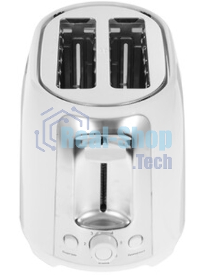 Тостер Vitek VT-1582 W белый, 750 Вт, 2 слота