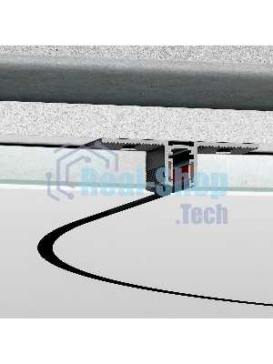 Шинопровод под ГКЛ 12,5 мм (черный) (600?) 85219/00 Mini Magnetic