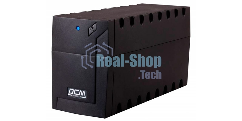 Источник бесперебойного питания Powercom Raptor RPT-800A EURO 480Вт 800ВА черный