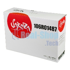 Картридж Sakura 106R01487 для Xerox WC 3210/3220, черный, 4100 к.