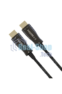 Активный оптический кабель Cablexpert HDMI, 80м, v2.0, 19M/19M, AOC Premium Series, позол.разъемы, экран, коробка