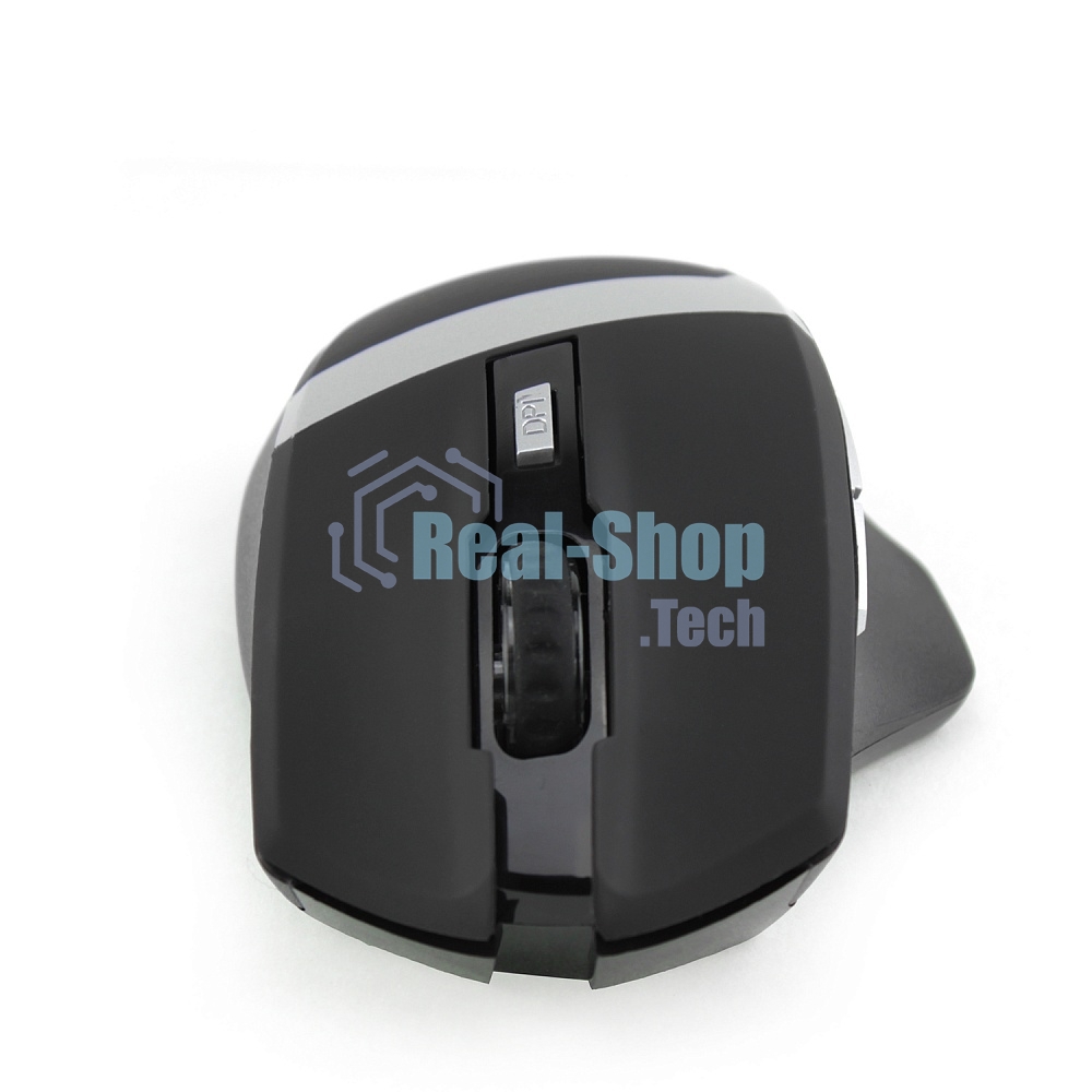 Мышь беспроводная Crown Gaming CMXG-801 черный, 1600 dpi, радиоканал, USB, кнопки - 7