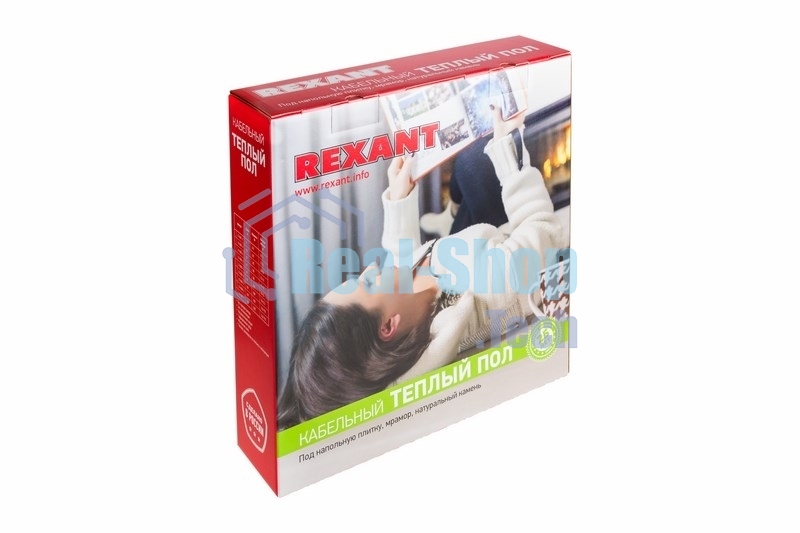 Теплый пол Rexant Slim RNB -30-370 (370Вт/30м/S обогрева, м2: 2,0-3,0) (двух жильный)