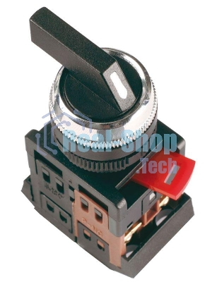 Переключатель ALCLR-22 на 3 полож. черный I-O-II 1з+1p ИЭК BSW10-ALCLR-3-K02