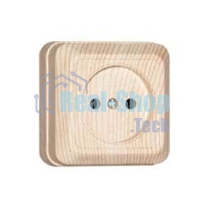 Розетка 1-м ОП Олимп 16А IP20 сосна Universal 5560896