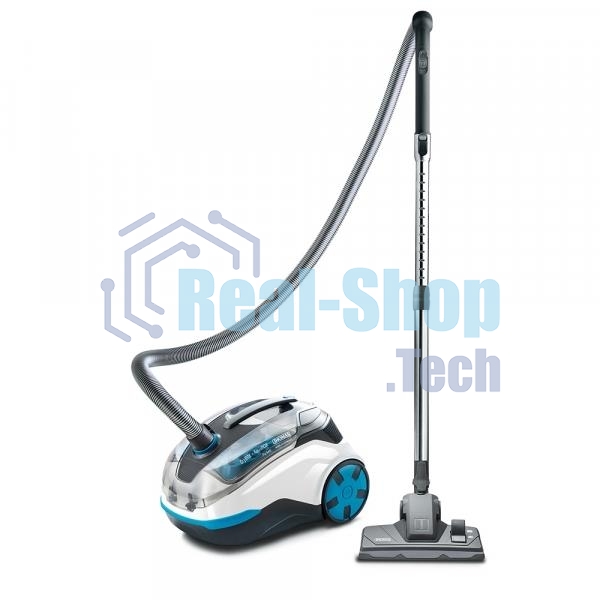 Пылесос Thomas DryBOX+AquaBOX Parkett белый/синий, 325/1700Вт, уборка сухая, пылесборник контейнер 2.6 л