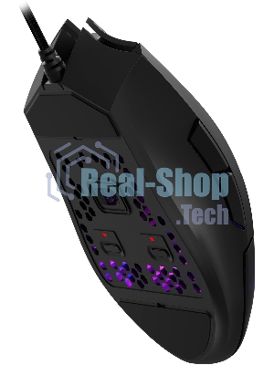 Мышь проводная A4Tech Bloody L65 Max черный/фиолетовый, 12000 dpi, USB, кнопки - 7