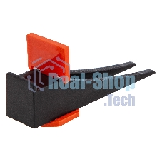 Система выравнивания плитки Сибртех (СВП), комплект: зажимы, клинья (50/50 шт), упаковка ведро